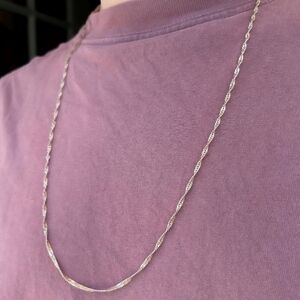 Italian Sterling Link Chain
